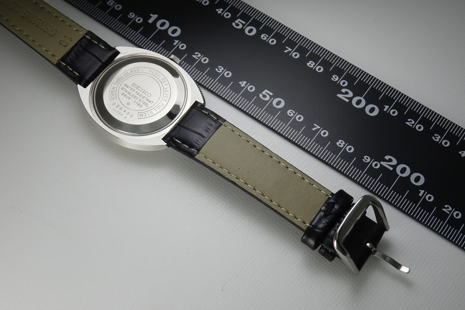 Vintage 1970 JAPAN SEIKO LORD MATIC WEEKDATER 5606-7160 23Jewels Automatic.