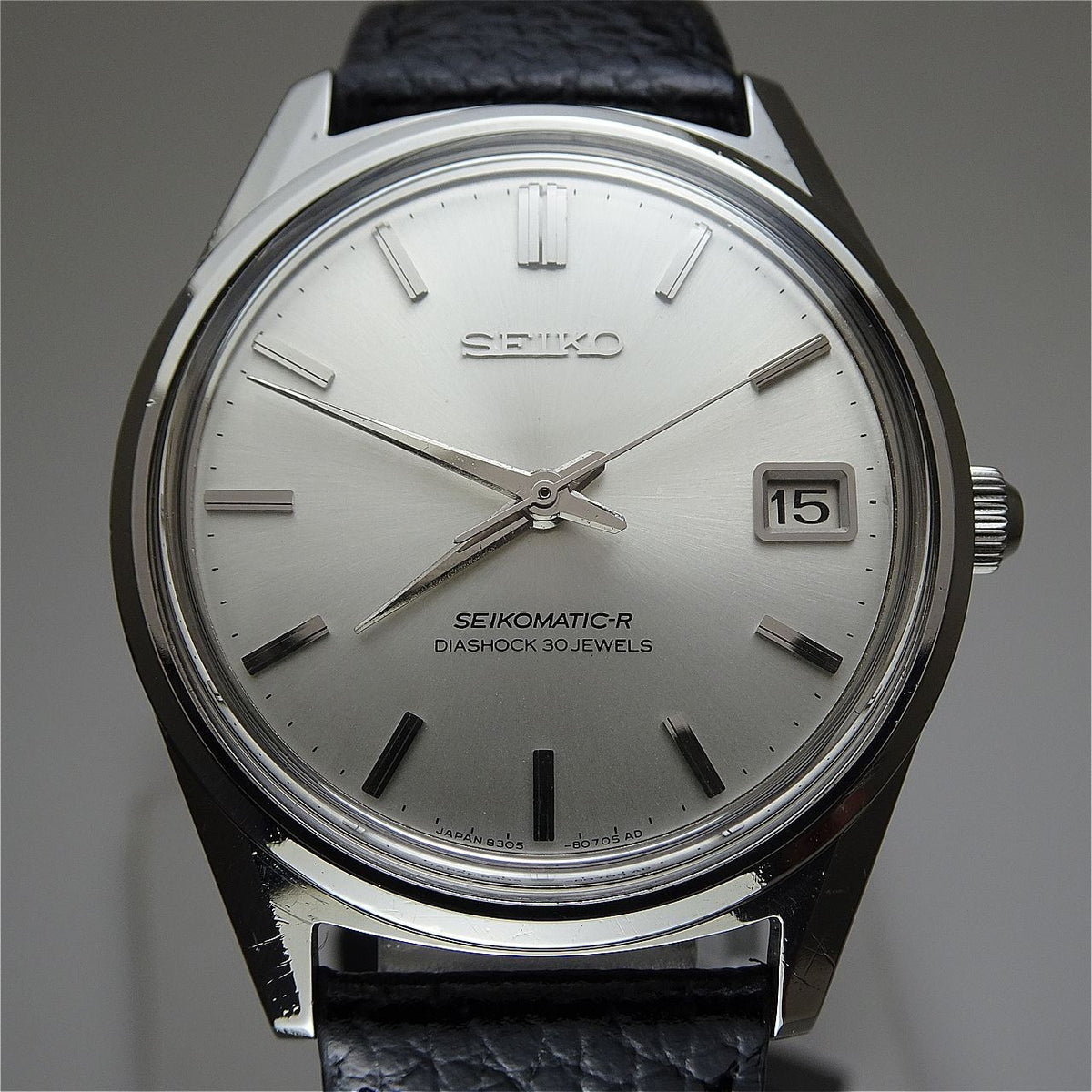Vintage 1967 JAPAN SEIKO SEIKOMATIC-R 8305-8060 30Jewels Automatic.