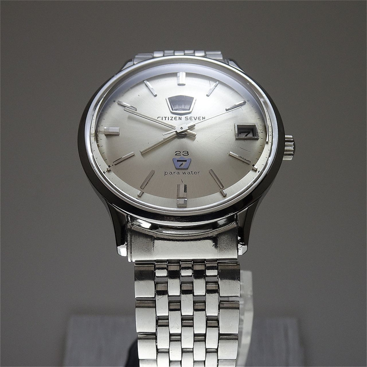 Serviced Vintage 1960’s CITIZEN SEVEN SEOS81301-T 23Jewels Hand-winding.