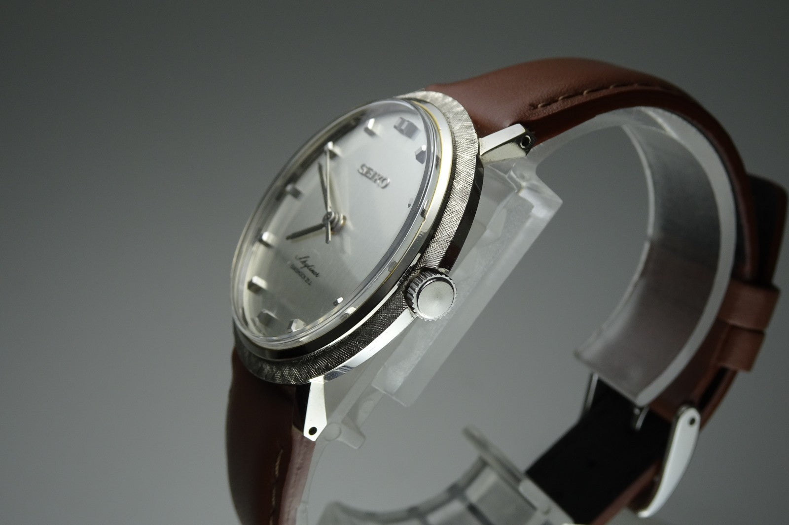Vintage 1966 JAPAN SEIKO SKYLINER 6220-7020 21Jewels Hand-winding.