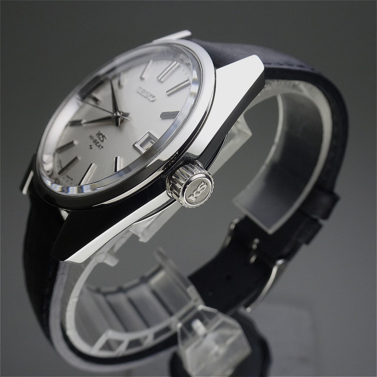 Vintage 1970 JAPAN 45 KING SEIKO CALENDAR 4502-7001 25Jewels Hand-winding.