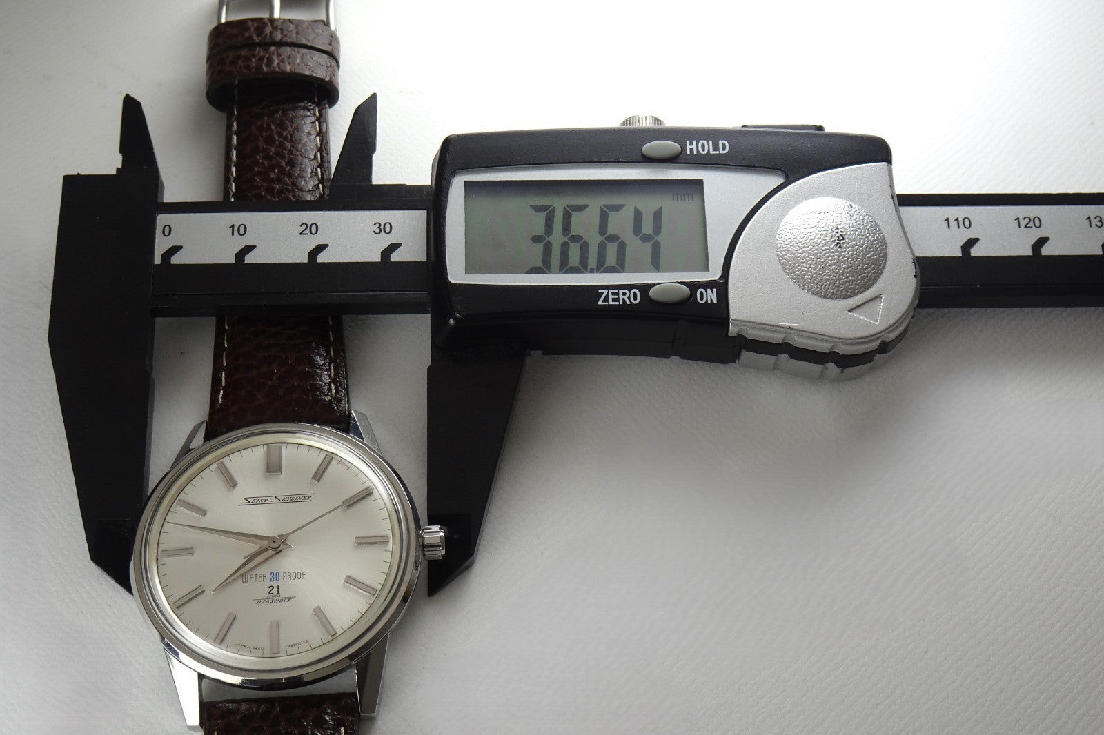 Vintage 1965 JAPAN SEIKO SKYLINER 6220-9970 21Jewels Hand-winding.