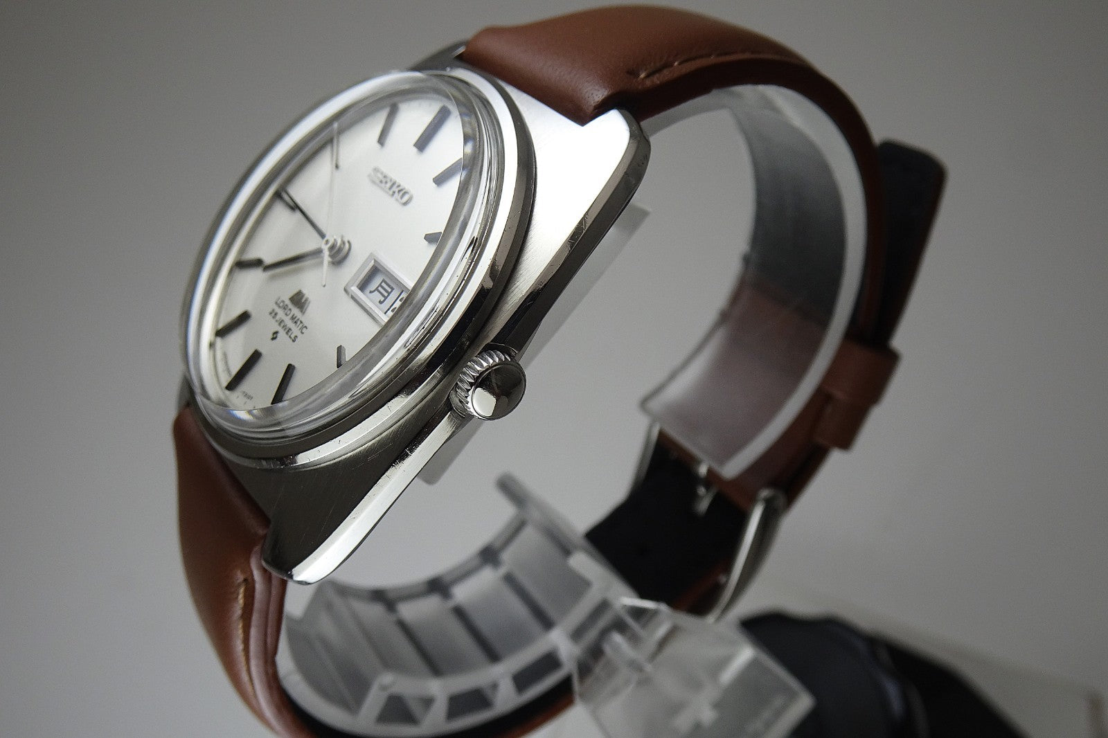 Vintage 1970 JAPAN SEIKO LORD MATIC WEEKDATER 5606-7130 25Jewels Automatic.