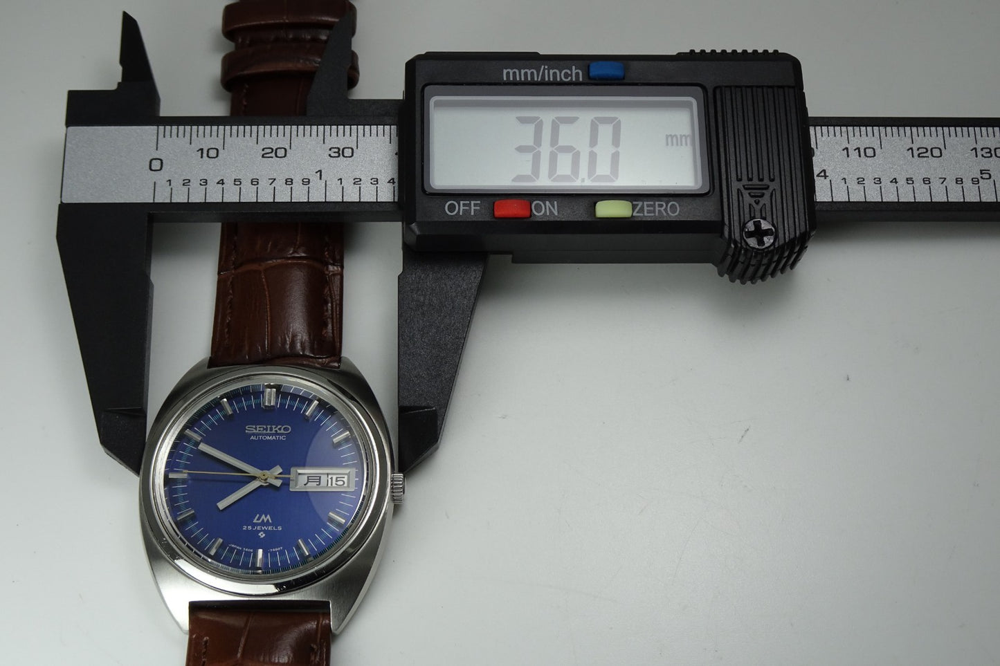 Vintage 1971 JAPAN SEIKO LORD MATIC WEEKDATER 5606-7140 25Jewels Automatic.