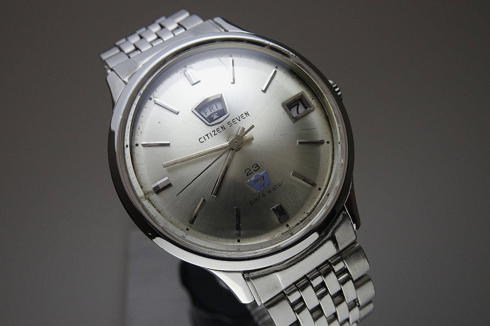 Serviced Vintage 1960’s CITIZEN SEVEN SEOS81301-T 23Jewels Hand-winding.