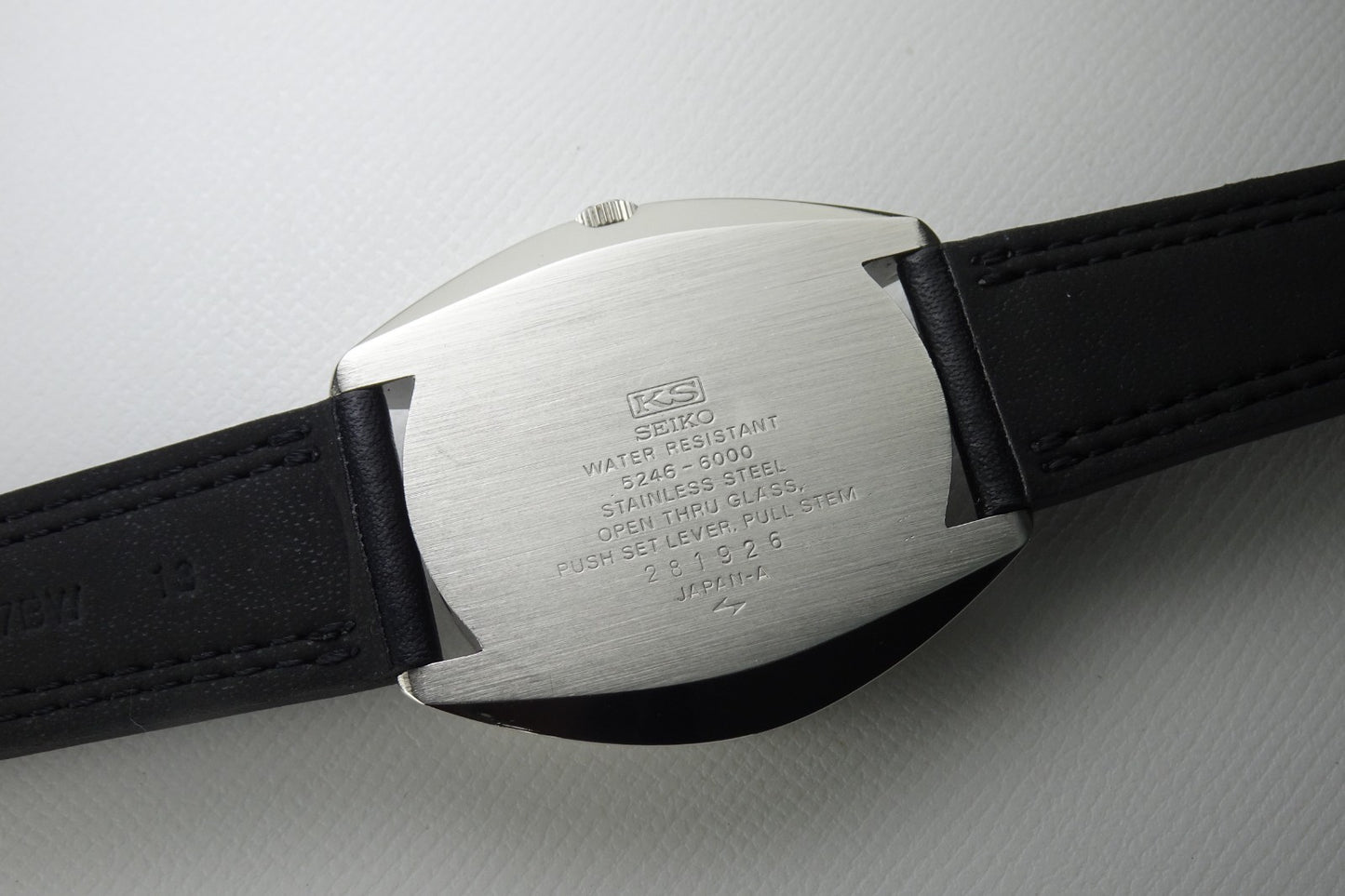 Vintage 1972 JAPAN KING SEIKO CHRONOMETER SP WEEKDATER 5246-6000 25J Automatic.