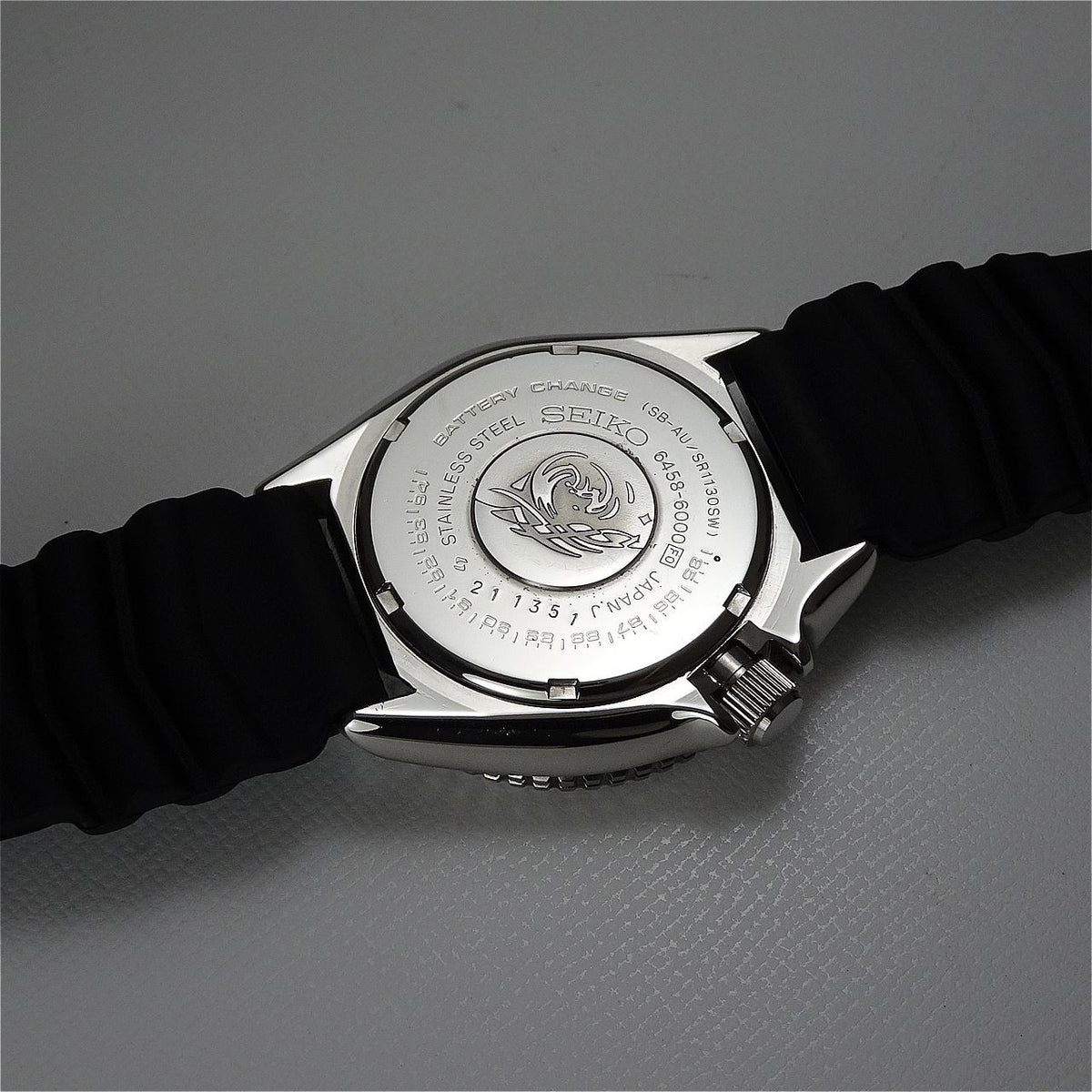 Vintage 1982 JAPAN SEIKO QUARTZ DIVER'S 150M 6458-6000 7Jewels Quartz.