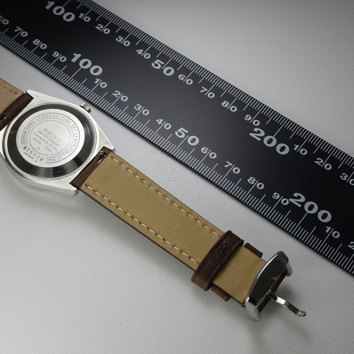 Vintage 1968 JAPAN SEIKO LORD MATIC WEEKDATER 5606-7020 25Jewels Automatic.