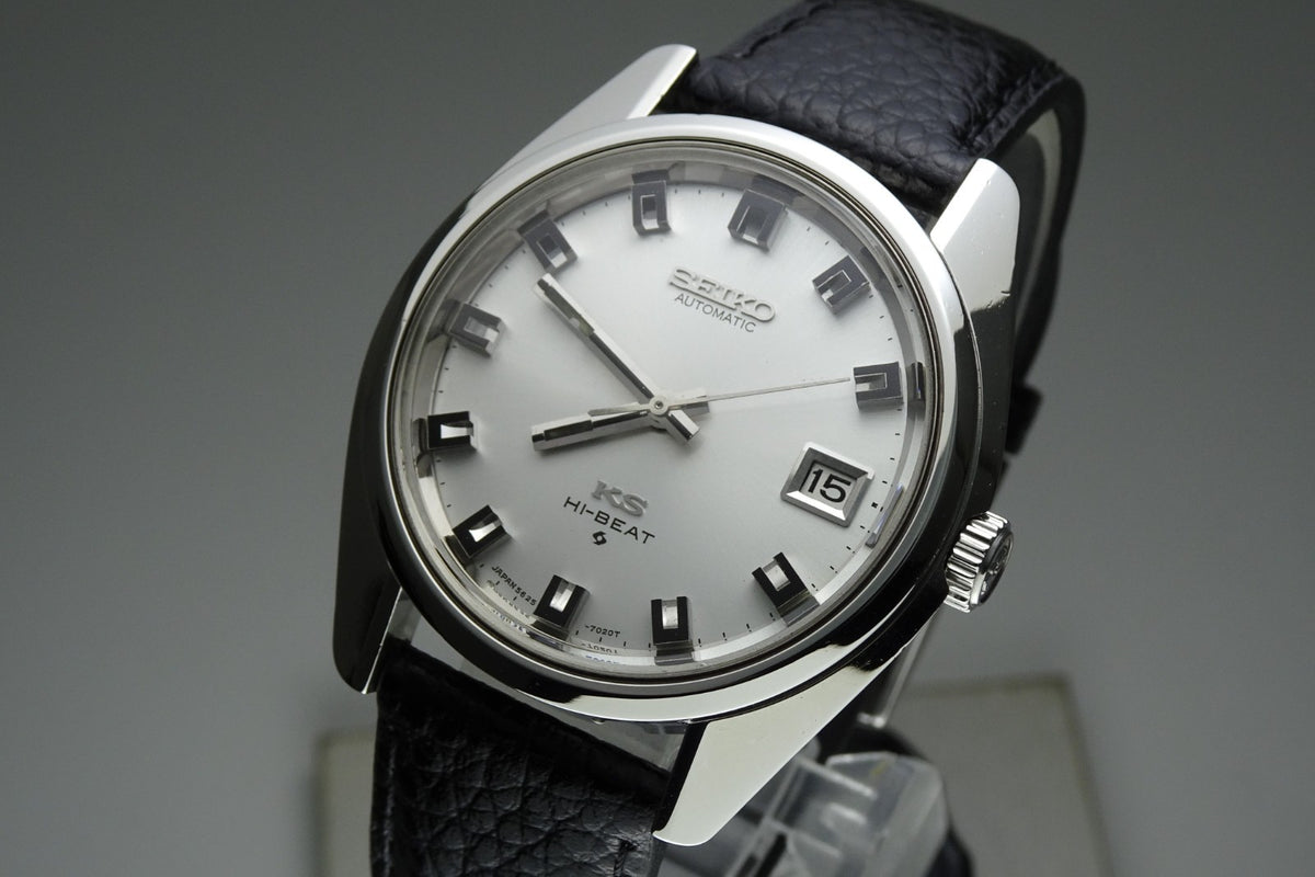 Vintage 1969 JAPAN KING SEIKO CALENDAR 5625-7000 25Jewels Automatic.