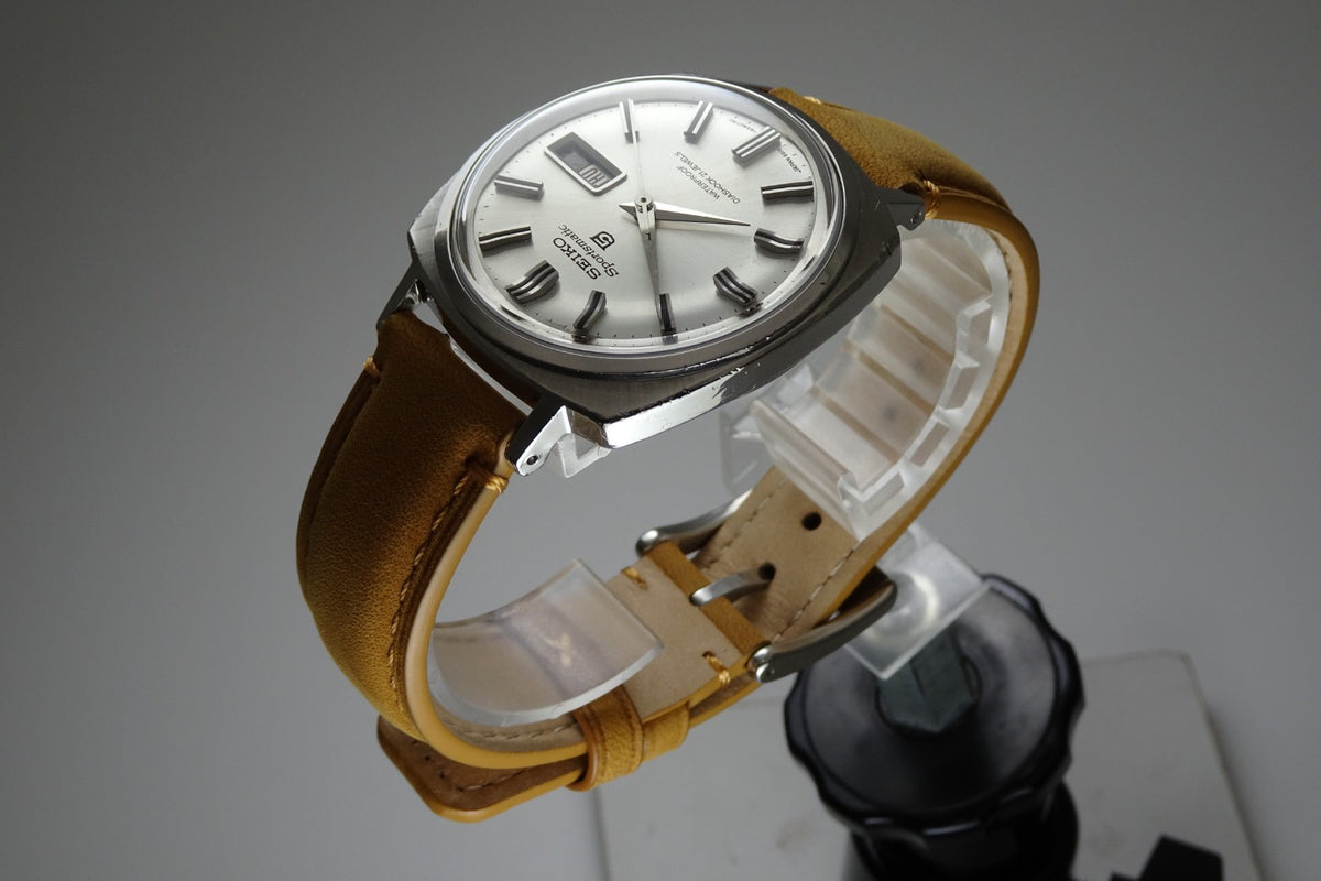 Serviced Vintage 1966 JAPAN SEIKO SPORTSMATIC5 6619-8190 21Jewels Automatic.