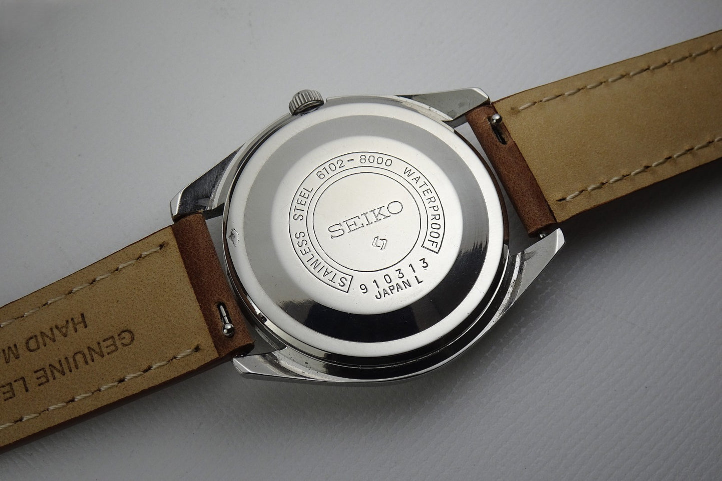 Serviced Vintage 1969 JAPAN SEIKO SKYLINER CALENDAR 6102-8000 21J Hand-winding.
