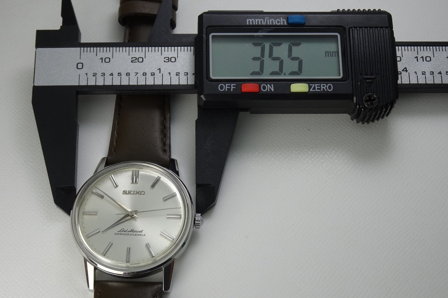Vintage 1964 JAPAN SEIKO LORD MARVEL 5740-1990 23Jewels Hand-winding.