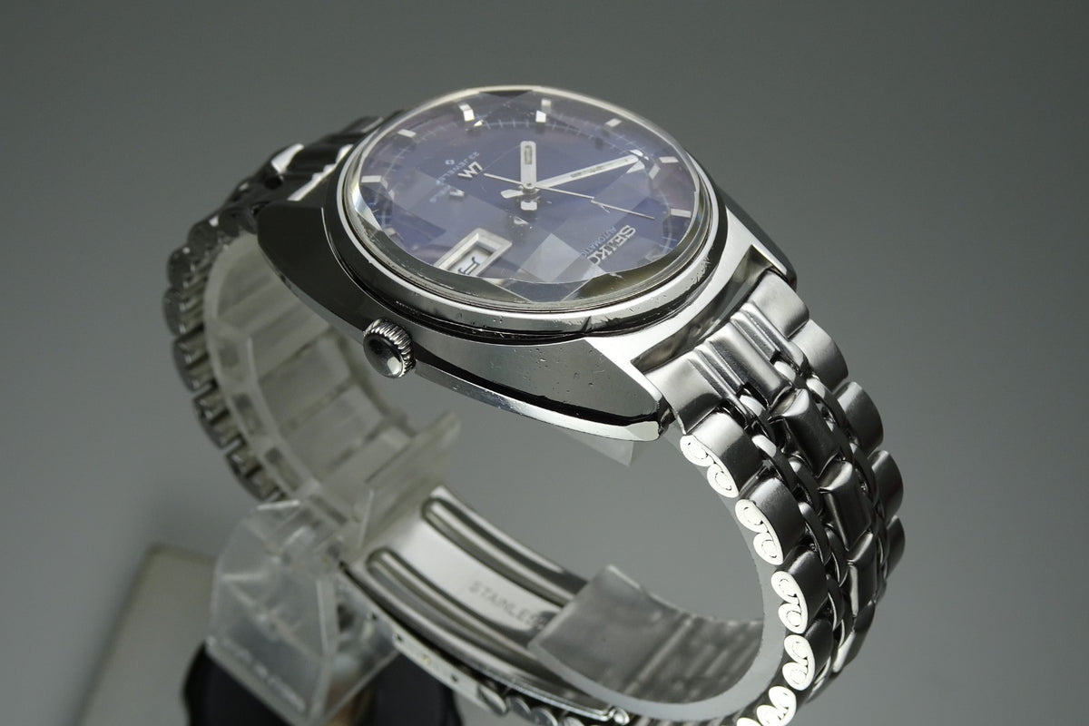 Vintage 1973 JAPAN SEIKO LORD MATIC WEEKDATER 5606-7230 25Jewels Automatic.