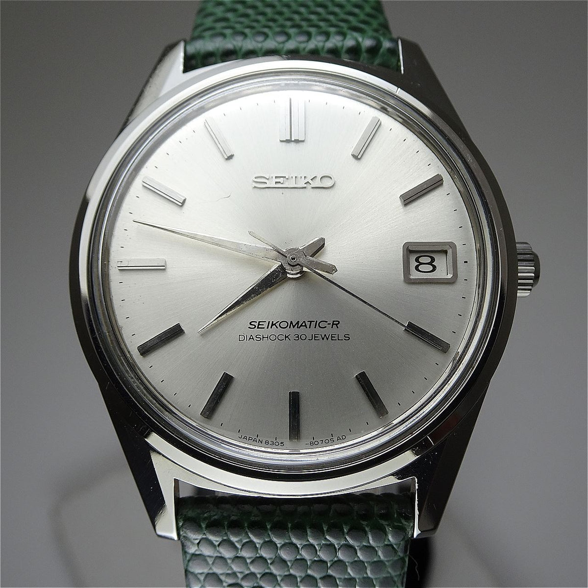 Vintage 1967 JAPAN SEIKO SEIKOMATIC-R 8305-8060 30Jewels Automatic.