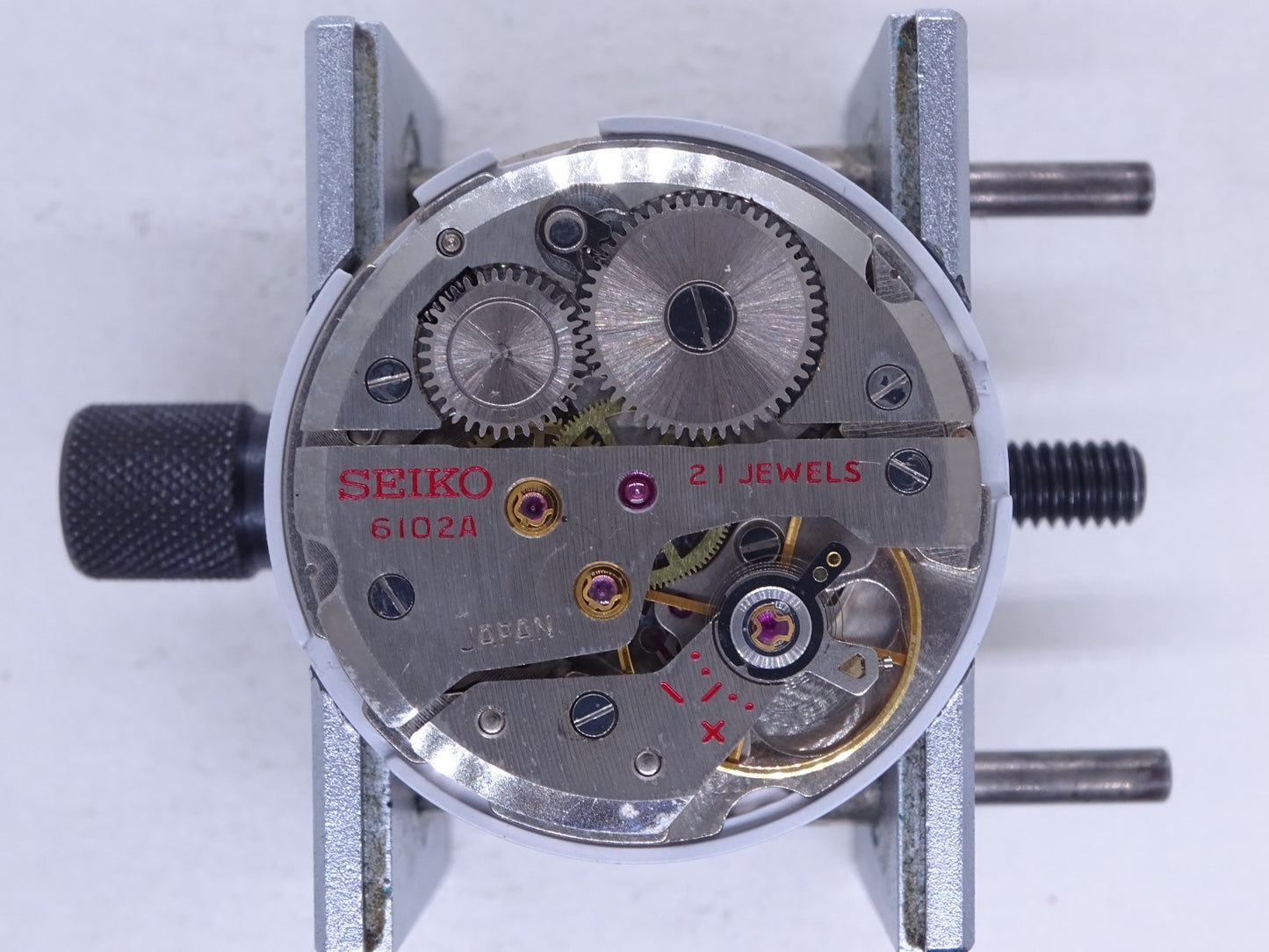 Vintage 1971 JAPAN SEIKO SKYLINER CALENDAR 6102-8000 21Jewels Hand-winding.