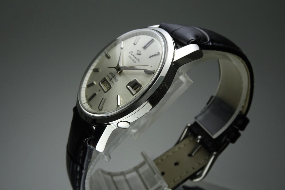 Vintage 1963 JAPAN SEIKO MATIC WEEKDATER J13080 33Jewels Automatic.