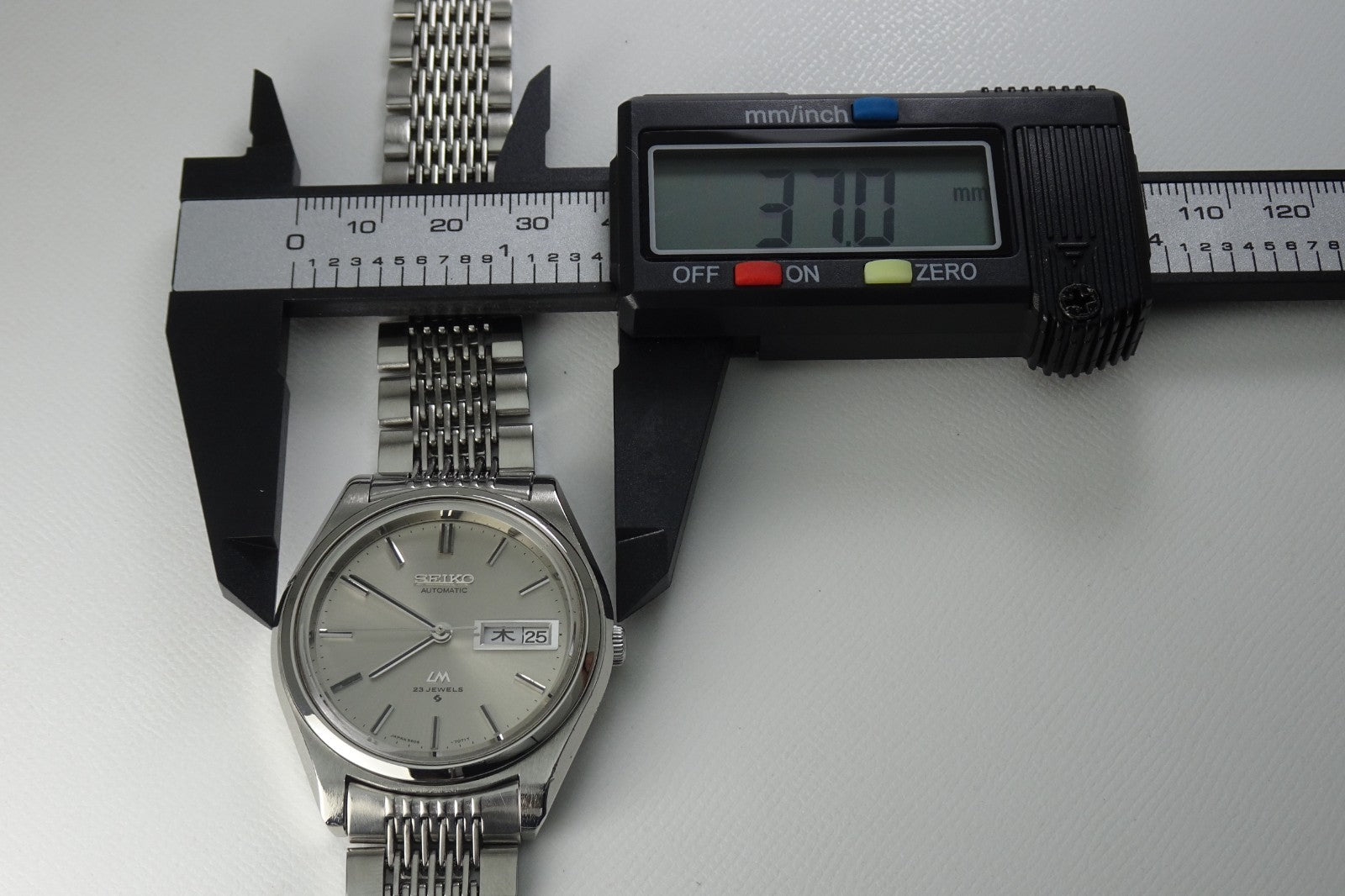 Serviced Vintage 1972 JAPAN SEIKO LORD MATIC WEEKDATER 5606-7070 23J Automatic.