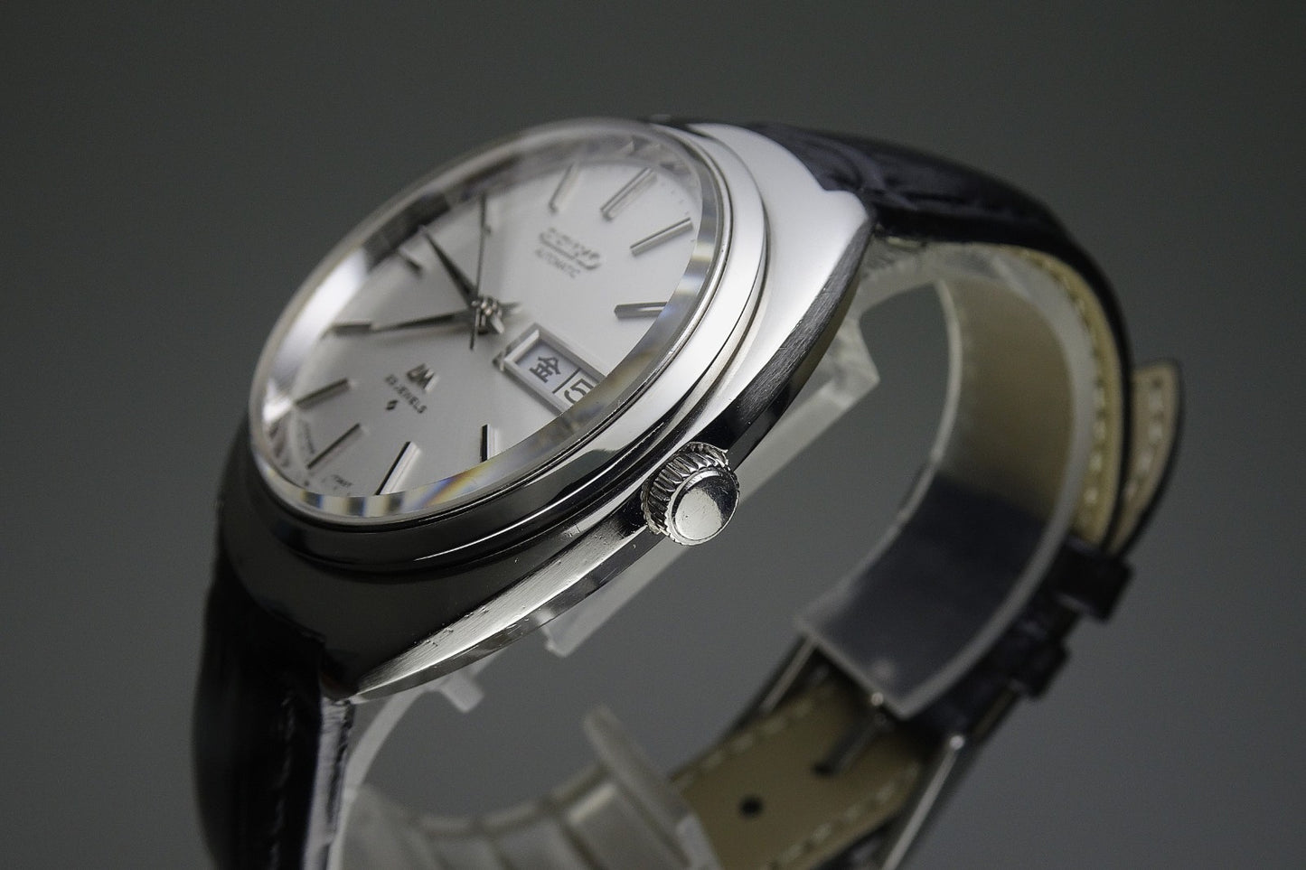 Vintage 1970 JAPAN SEIKO LORD MATIC WEEKDATER 5606-7160 23Jewels Automatic.