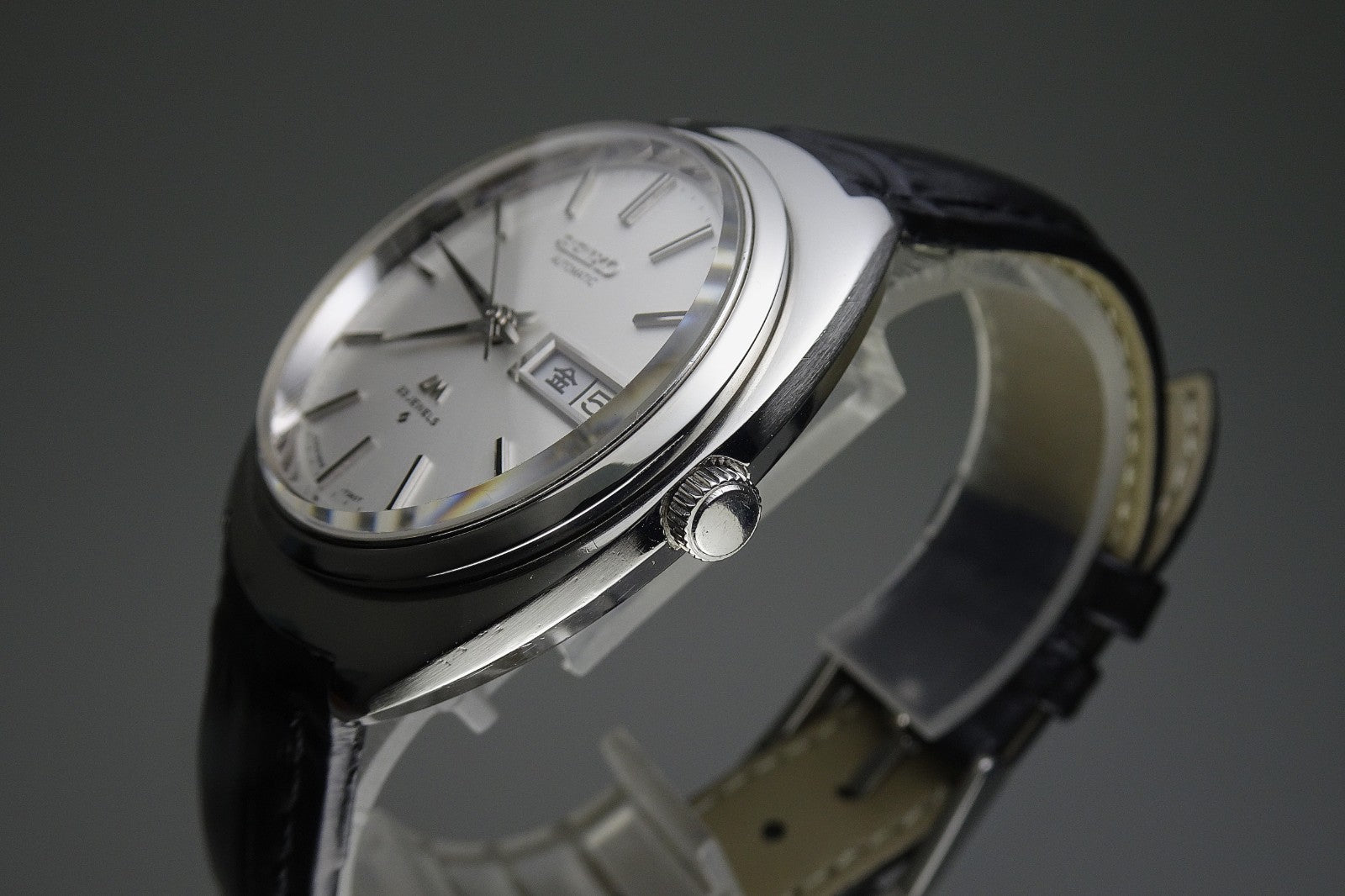 Vintage 1970 JAPAN SEIKO LORD MATIC WEEKDATER 5606-7160 23Jewels Automatic.