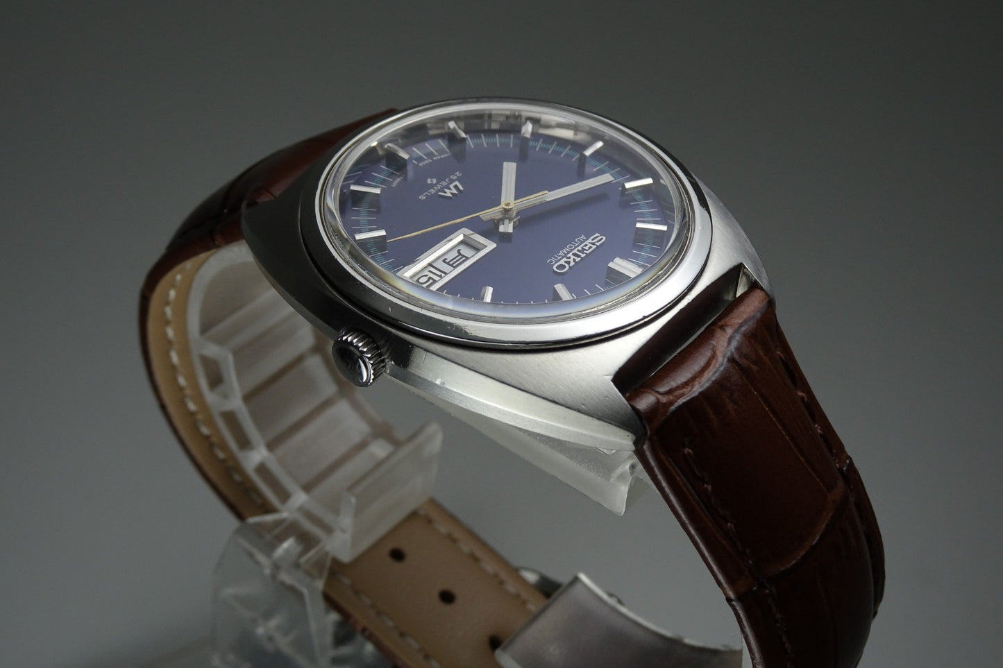 Vintage 1971 JAPAN SEIKO LORD MATIC WEEKDATER 5606-7140 25Jewels Automatic.