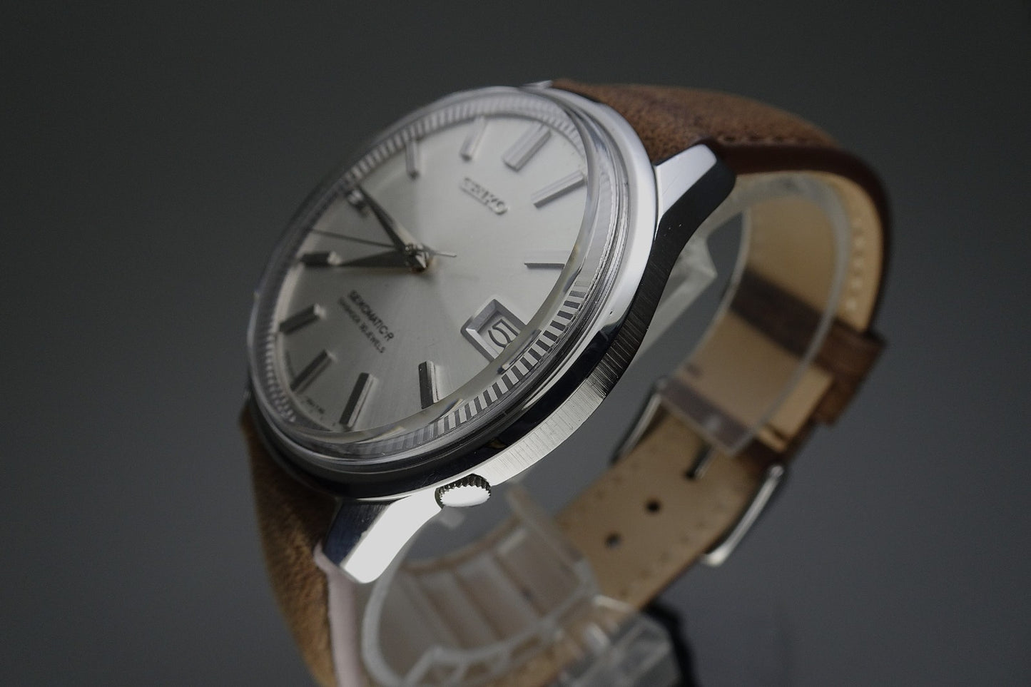 Vintage 1965 JAPAN SEIKO SEIKOMATIC-R 8305-9010 30Jewels Automatic.