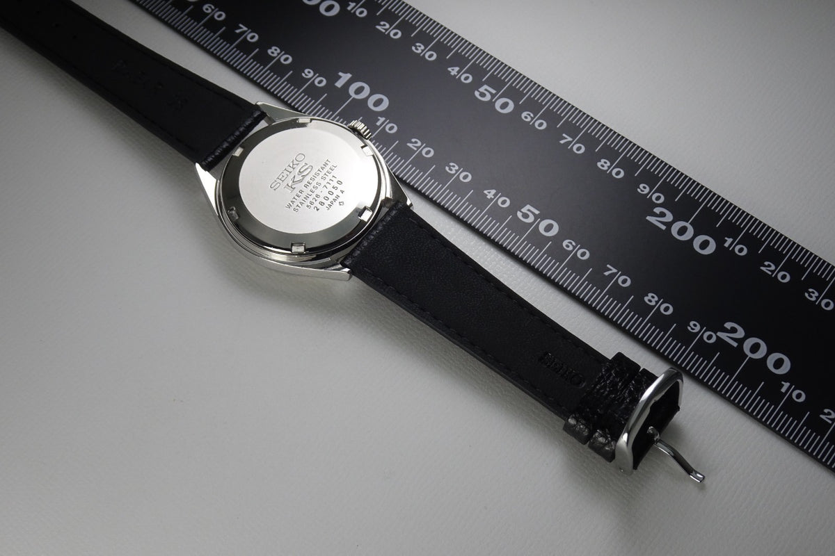 Vintage 1972 JAPAN KING SEIKO WEEKDATER 5626-7111 25Jewels Automatic.