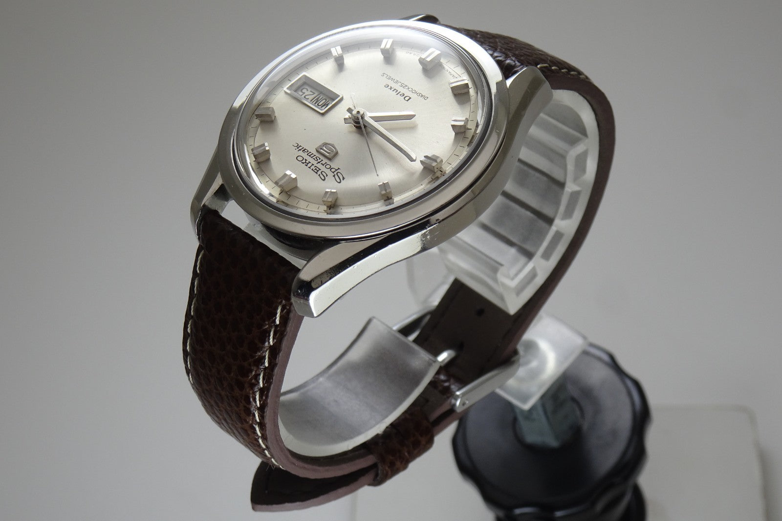 Serviced Vintage 1966 JAPAN SEIKO SPORTSMATIC5 DX 7619-9010 25Jewels Automatic.