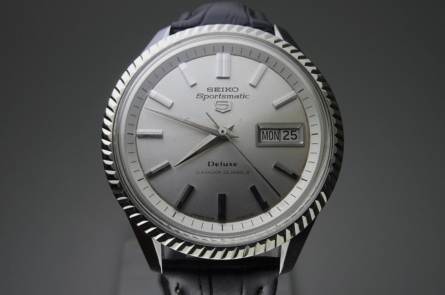 Vintage 1966 JAPAN SEIKO SPORTSMATIC5 DX 7619-7040 25Jewels Automatic.