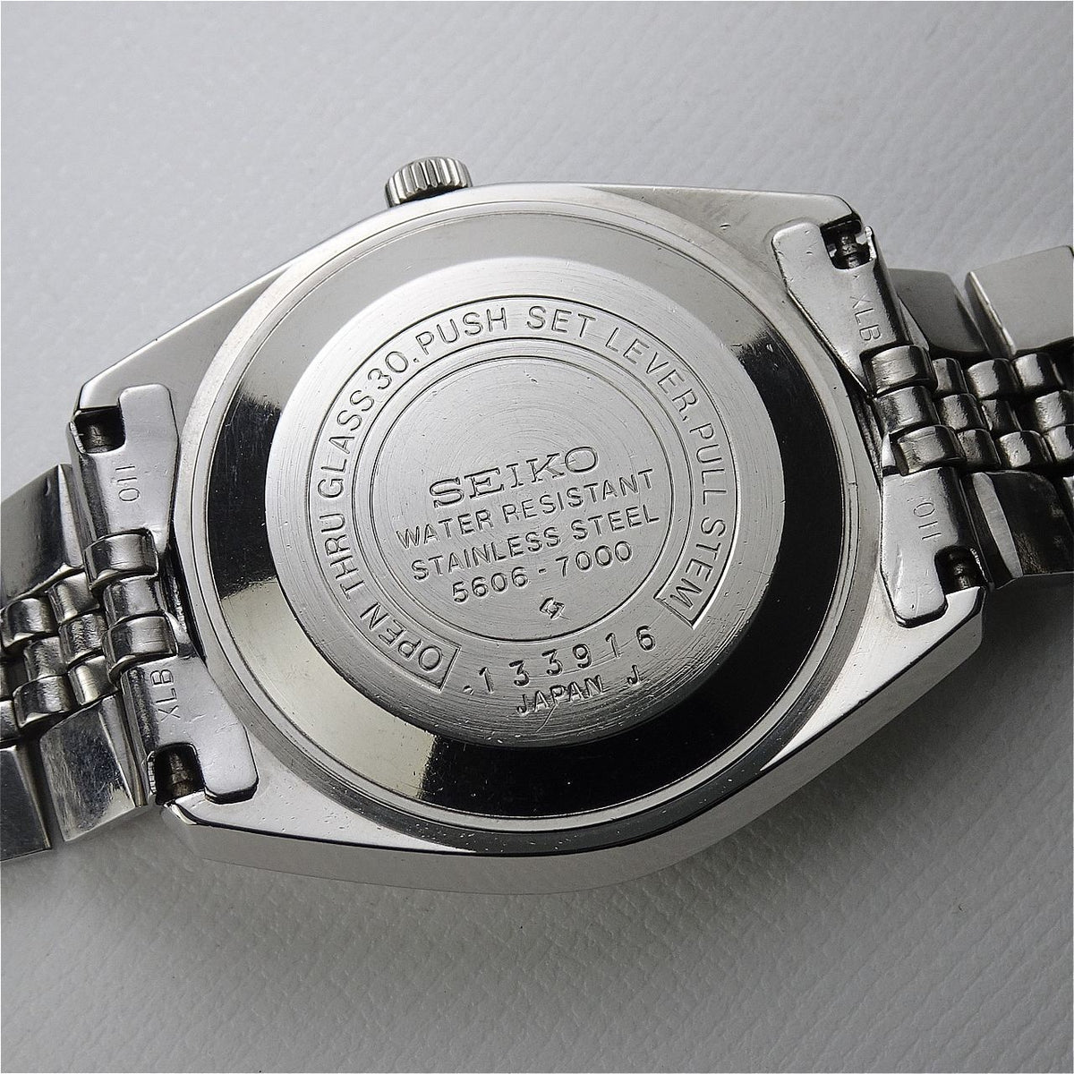 Vintage 1971 JAPAN SEIKO LORD MATIC WEEKDATER 5606-7000 23Jewels Automatic.