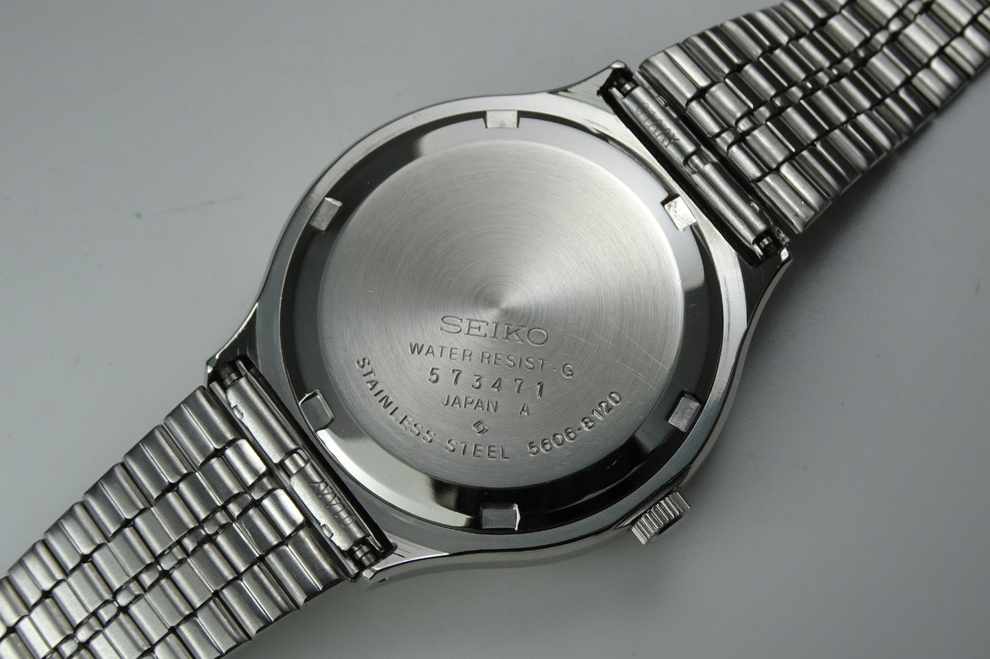 Serviced Vintage 1975 JAPAN SEIKO LORD MATIC WEEKDATER 5606-8120 25J Automatic.