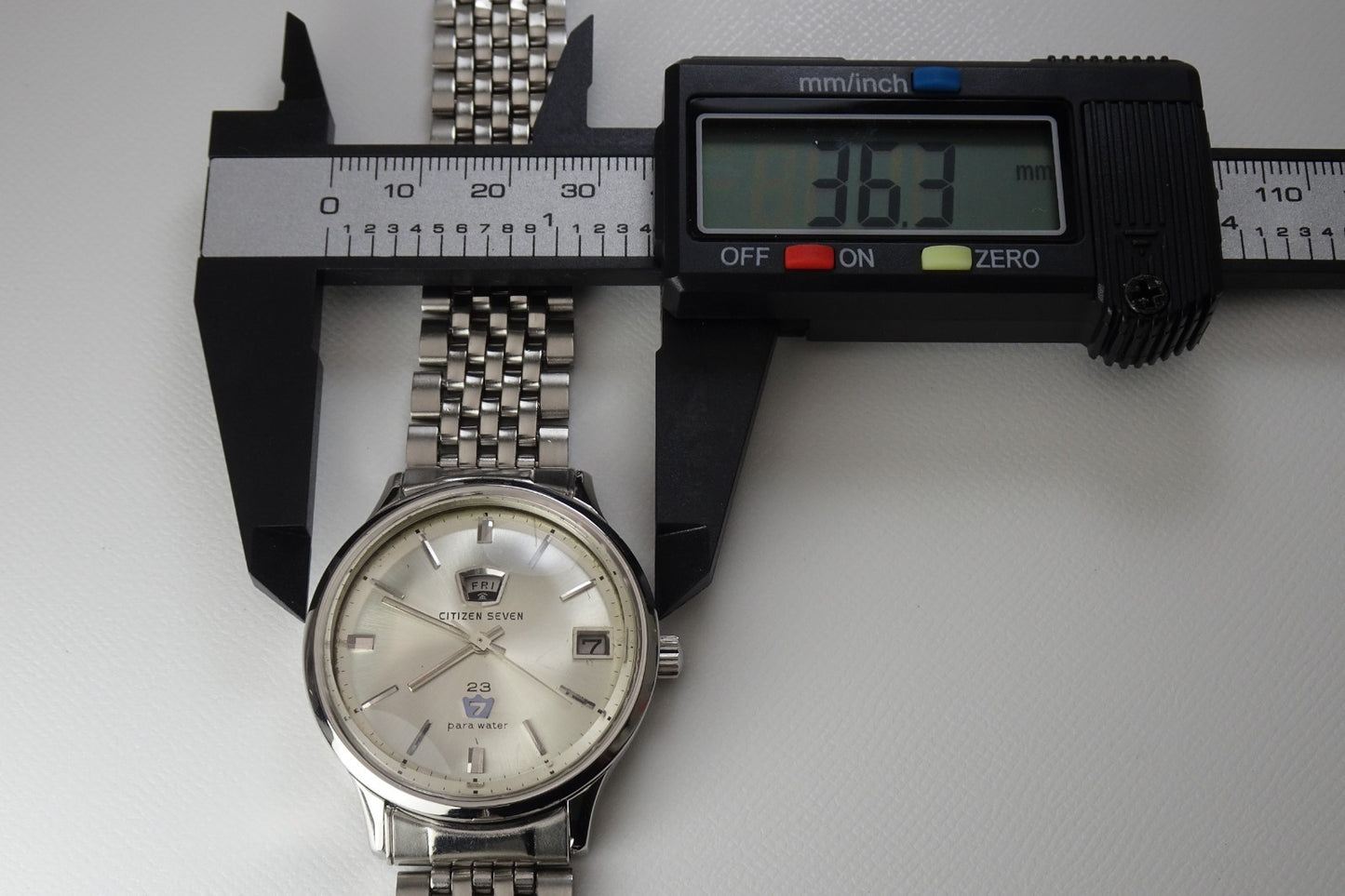 Serviced Vintage 1960’s CITIZEN SEVEN SEOS81301-T 23Jewels Hand-winding.