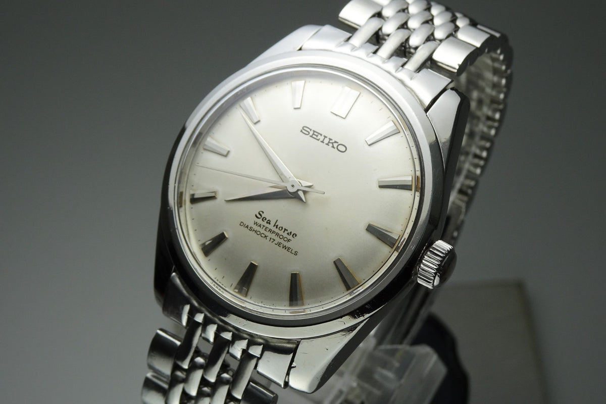 Vintage 1965 JAPAN SEIKO SEA HORSE 66-8980 17Jewels Hand-winding.
