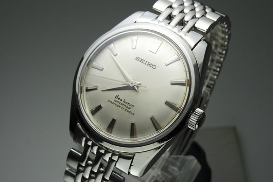 Vintage 1965 JAPAN SEIKO SEA HORSE 66-8980 17Jewels Hand-winding.