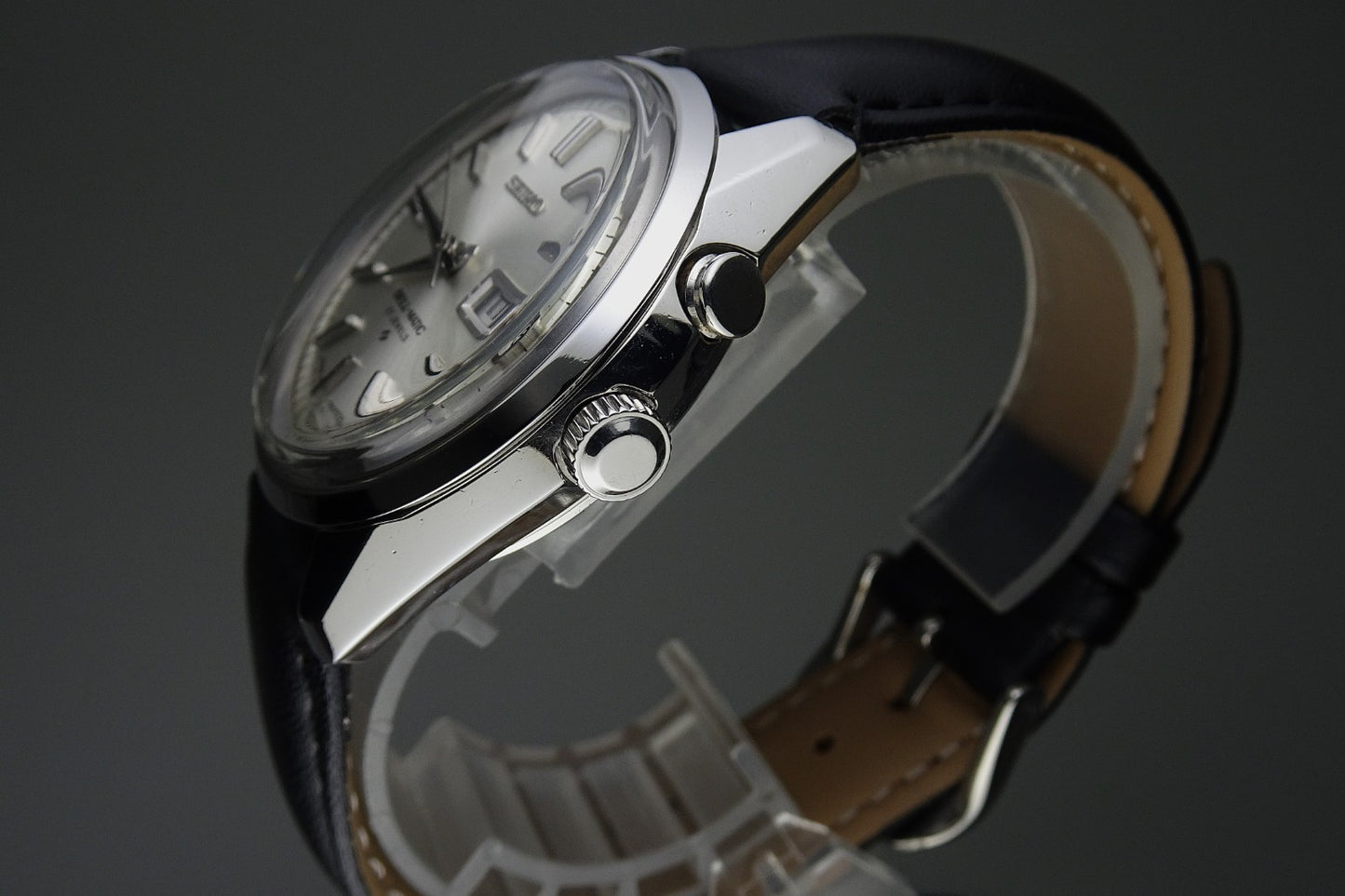 Vintage 1967 JAPAN SEIKO BELL-MATIC WEEKDATER 4006-7010 27Jewels Automatic.