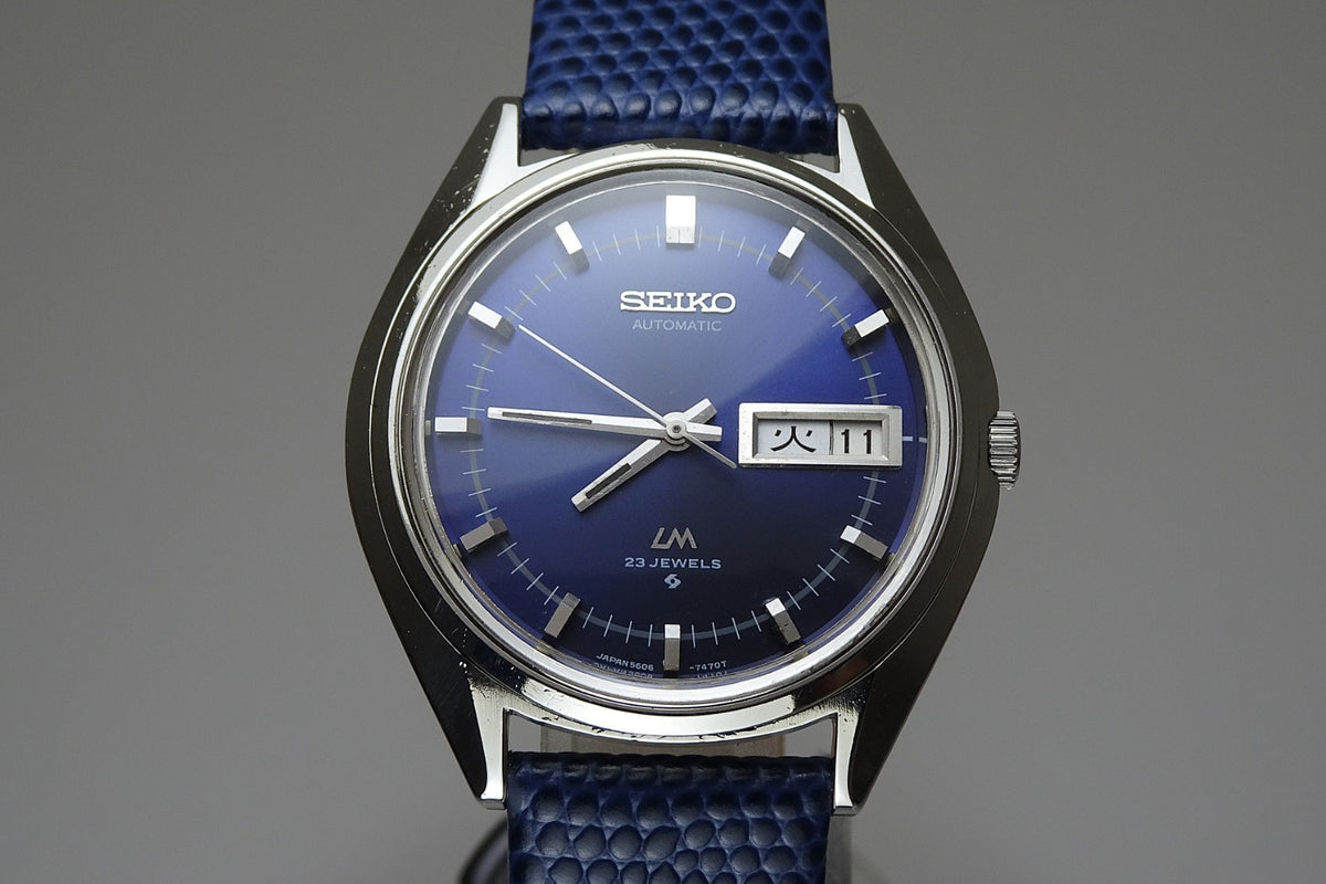 Vintage 1972 JAPAN SEIKO LORD MATIC WEEKDATER 5606-7190 23Jewels Automatic.