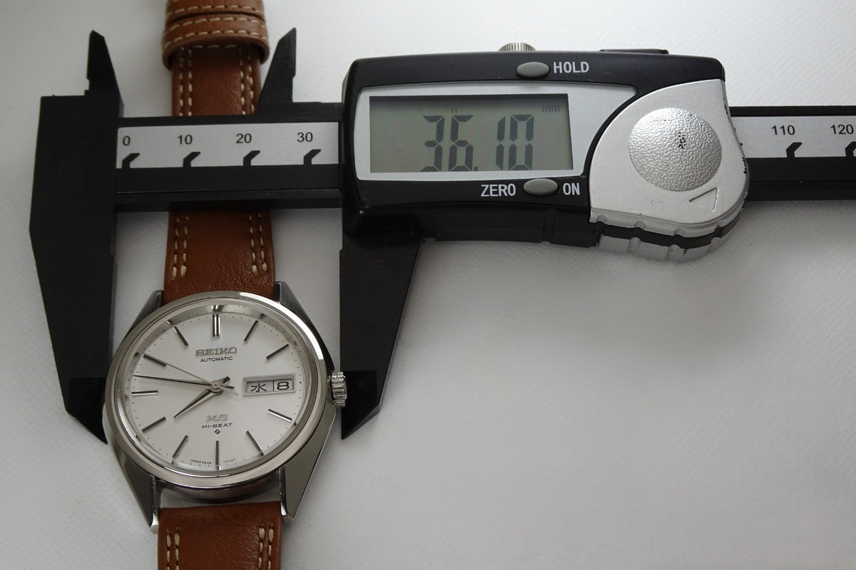 Vintage 1973 JAPAN KING SEIKO WEEKDATER 5626-7111 25Jewels Automatic.