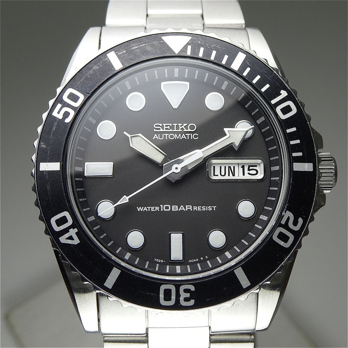 Vintage 2003  SEIKO DIVER'S 10BAR 7S26-0040 21Jewels Automatic.