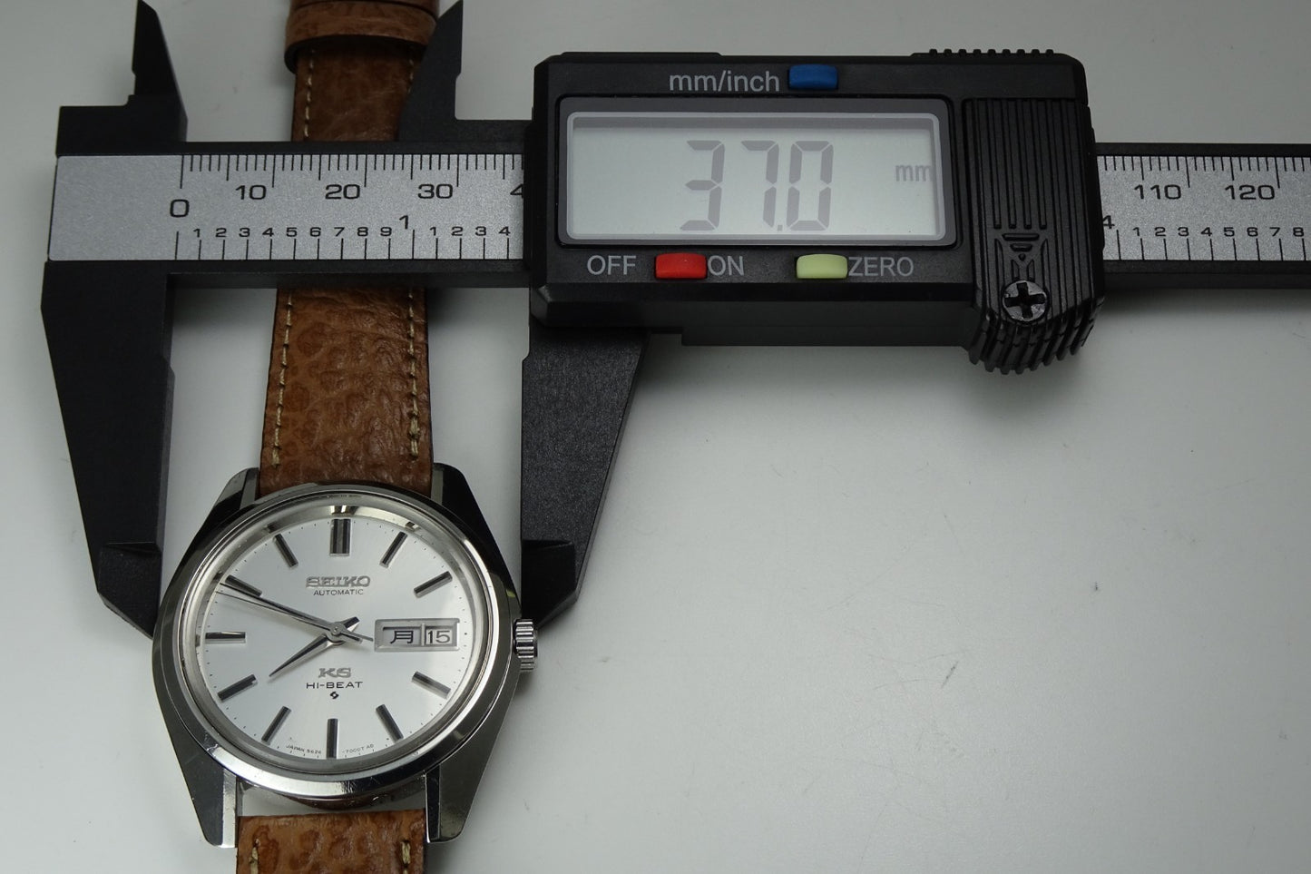 Vintage 1970 JAPAN KING SEIKO CALENDAR 5626-7000 25Jewels Automatic.