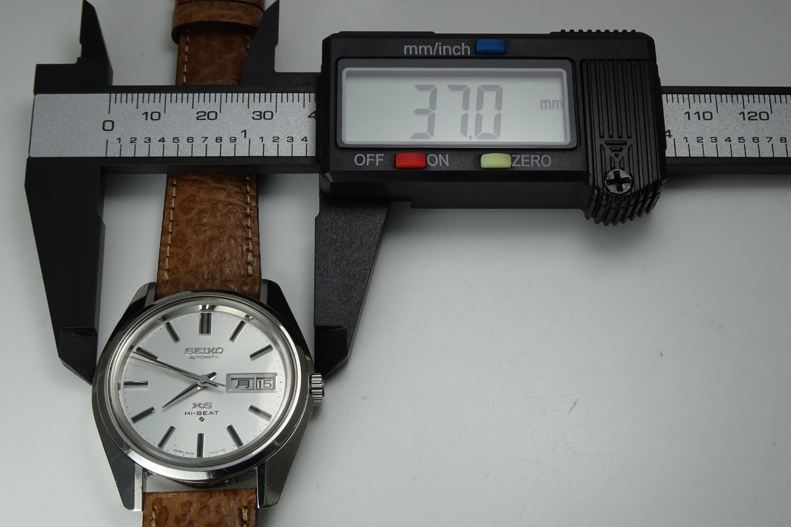 Vintage 1970 JAPAN KING SEIKO CALENDAR 5626-7000 25Jewels Automatic.