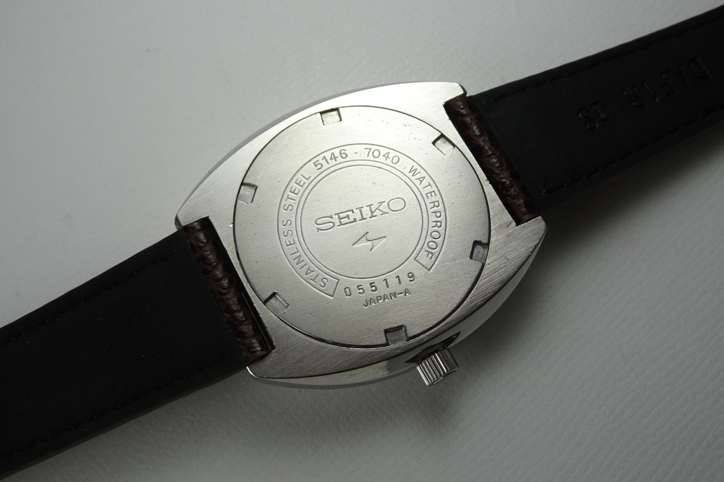 Vintage 1970 JAPAN SEIKO PRESMATIC WEEKDATER 5146-7040 27Jewels Automatic.