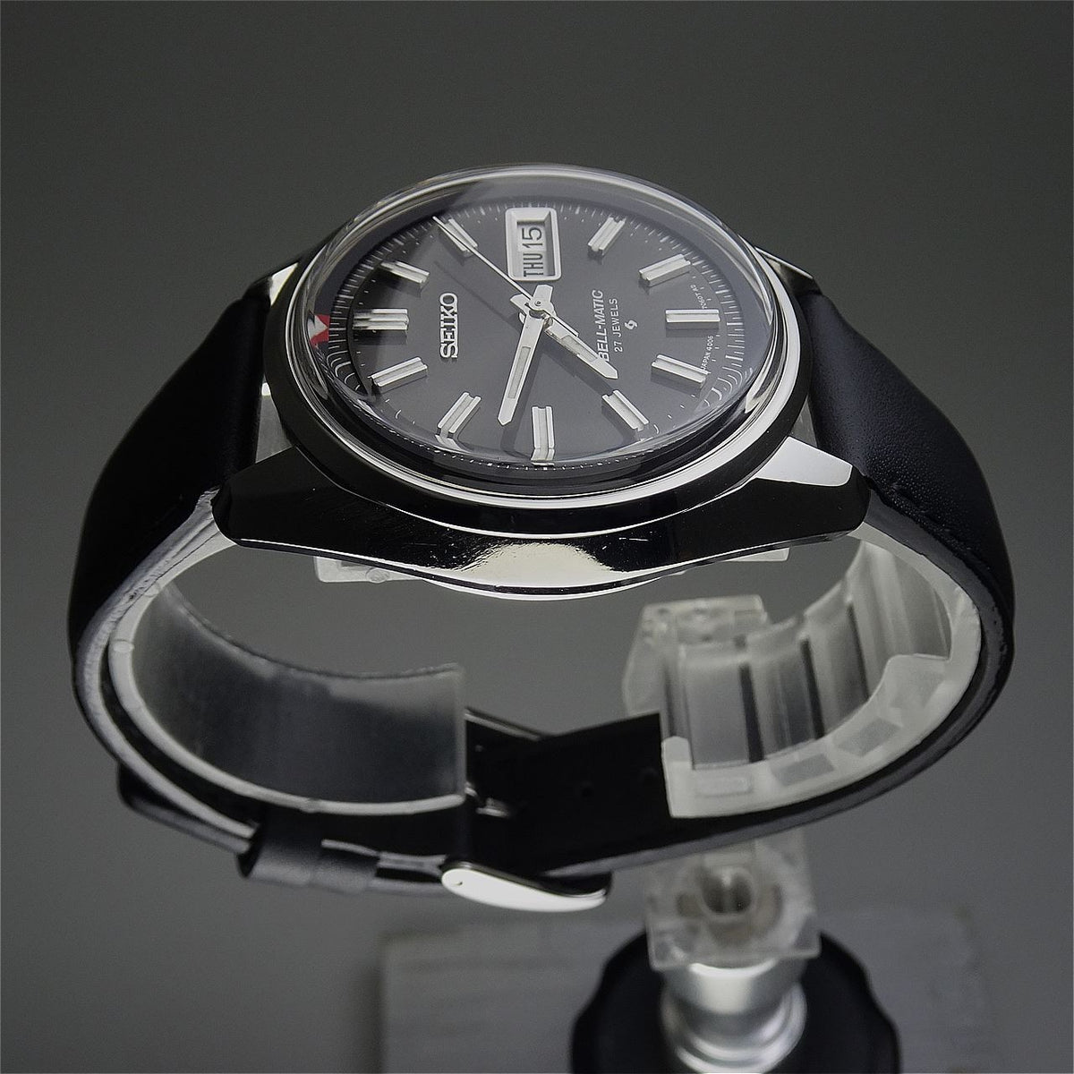 Vintage 1972 JAPAN SEIKO BELL-MATIC WEEKDATER 4006-7012 27Jewels Automatic.