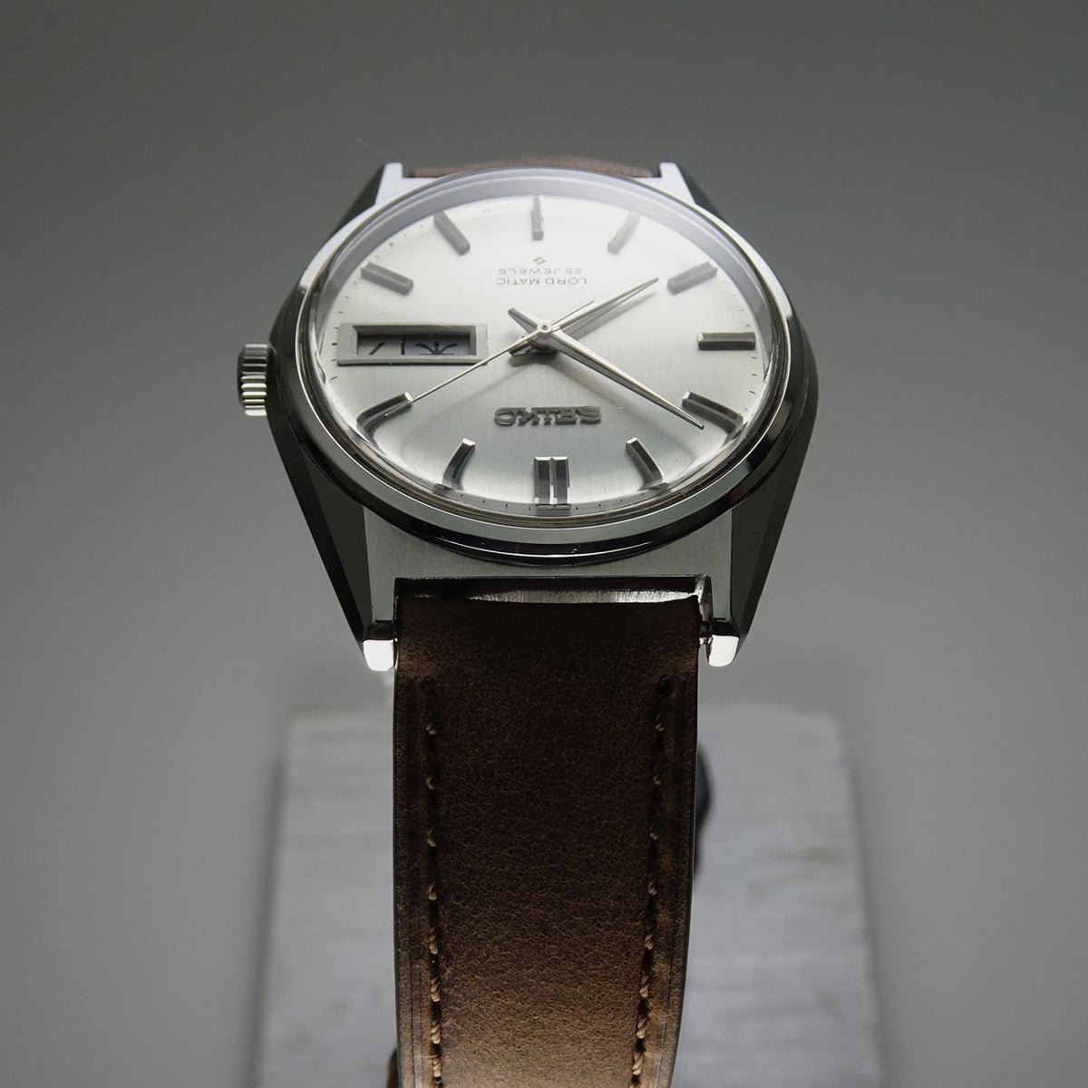 Vintage 1968 JAPAN SEIKO LORD MATIC WEEKDATER 5606-7020 25Jewels Automatic.