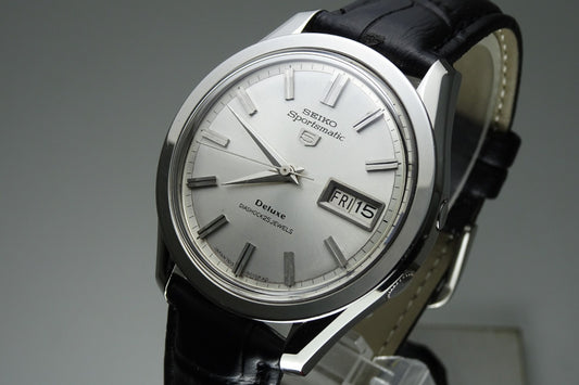Vintage 1966 JAPAN SEIKO SPORTSMATIC5 DX 7619-9010 25Jewels Automatic.