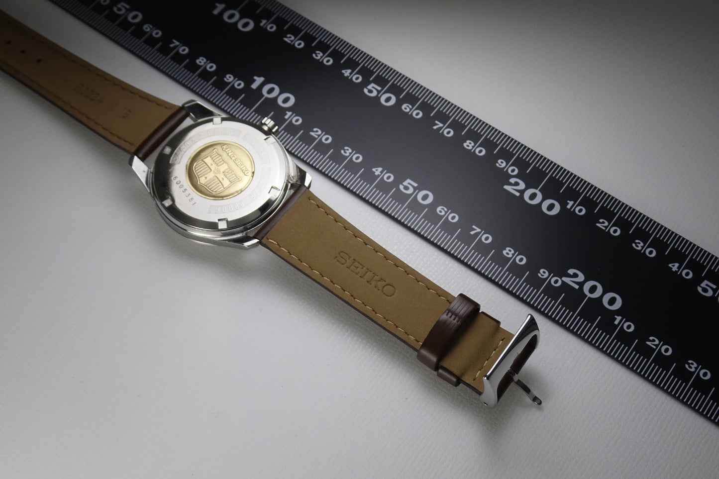 Serviced  Vintage 1966 JAPAN 44 KING SEIKO CALENDAR 4402-8000 25J Hand-winding.