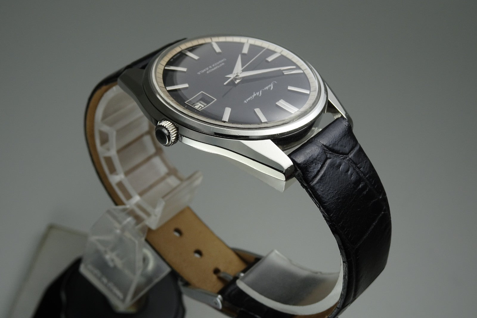Vintage 1966 JAPAN SEIKO SKYLINER CALENDAR 6222-8000 21Jewels Hand-winding.