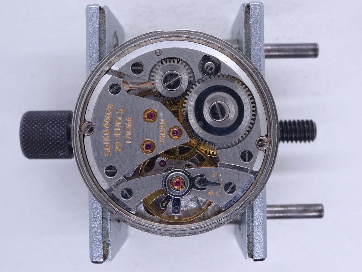 Serviced Vintage 1967 JAPAN  44 KING SEIKO CALENDAR 4402-8000 25J Hand-winding.