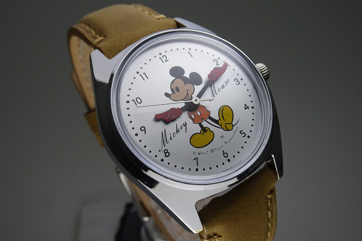 Serviced Vintage 1970's JAPAN SEIKO DISNEY TIME 5000-7000 7Jewels Hand-winding.