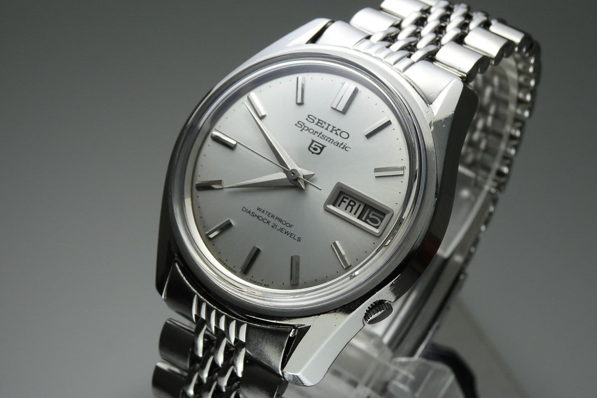 Vintage 1967 JAPAN SEIKO SPORTSMATIC5 6619-7070 21Jewels Automatic.